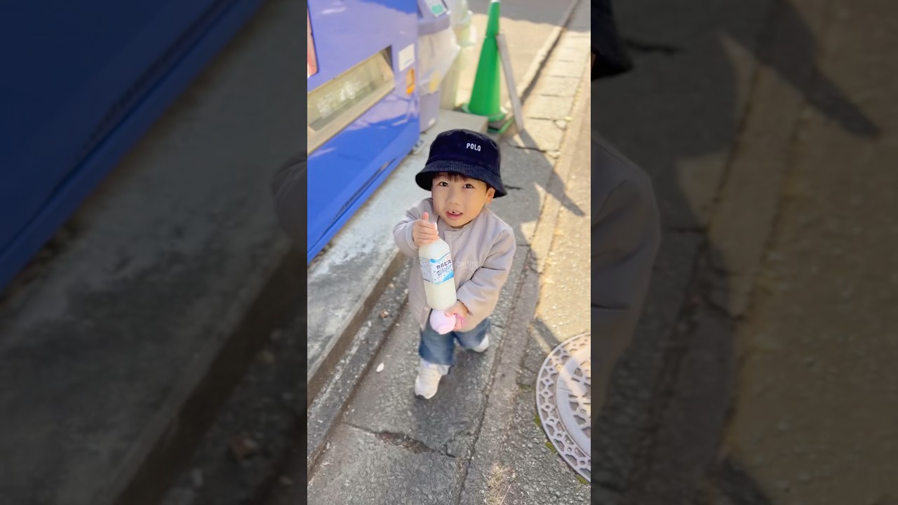 カルピスのCM(冬ver.)出来た💓【2型コラーゲン異常症の小さな6歳児】 #日常 #難病 #shortvideo #かわいい #きっちゃんねる