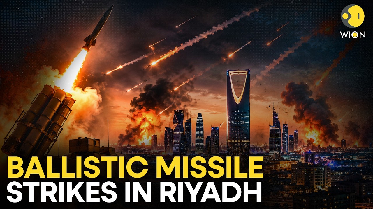 Saudi Vs Houthis LIVE: Black Smoke Over Riyadh As Aramco Fuel Tank Burns From Houthi Missile Strike