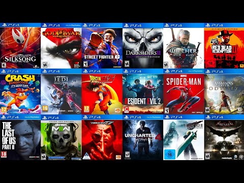 Top 60 Best PS4 Games Of All Time || 60 amazing games for PS4