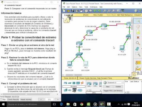 TUTORIAL 11.3.2.2 (packet tracer)