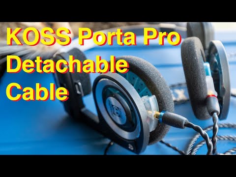 Upgrade Your Koss Porta Pro With Detachable Cables