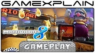 Mario Kart 8: Wario Stadium DS Gameplay w/ Direct Audio (Retro Track)