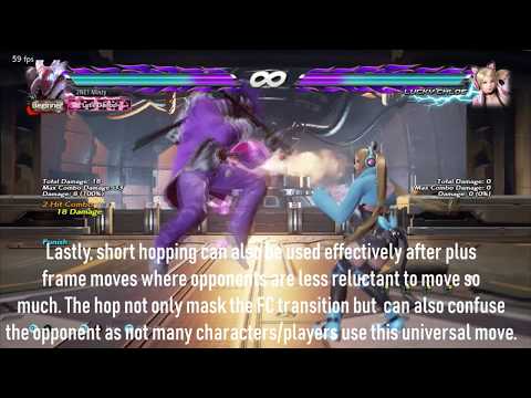 Tekken 7 :: Explaining Short Hopping and it's Uses with Yoshimitsu