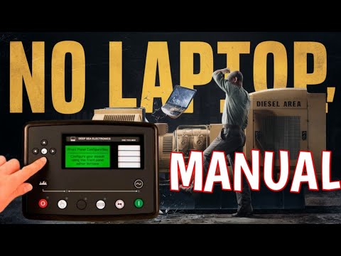 DSE 7320 Generator Controller Manual Parameter Setting Without Laptop | Step-by-Step Guide