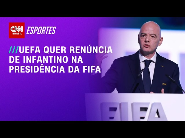 Uefa pressiona Gianni Infantino a deixar presidência da Fifa, diz jornal | AGORA CNN