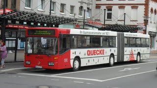 preview picture of video '[Sound] Bus Mercedes O 405 GN (UN-AJ 1777) der Fa Erich Quecke KG, Schwerte (Kreis Unna)'