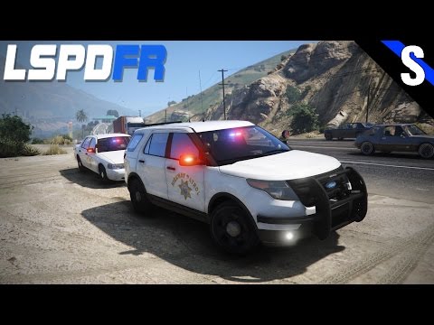 GTA V LSPDFR #163 California Highway Patrol Commercial Vehicle Enforcement Ford Explorer