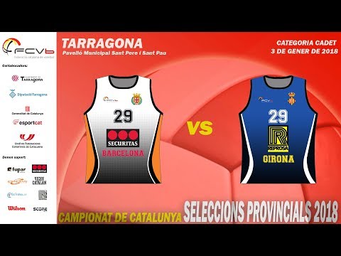 CCSSPP 2018 cadet femení BCN 3 Securitas - Girona Reprosa