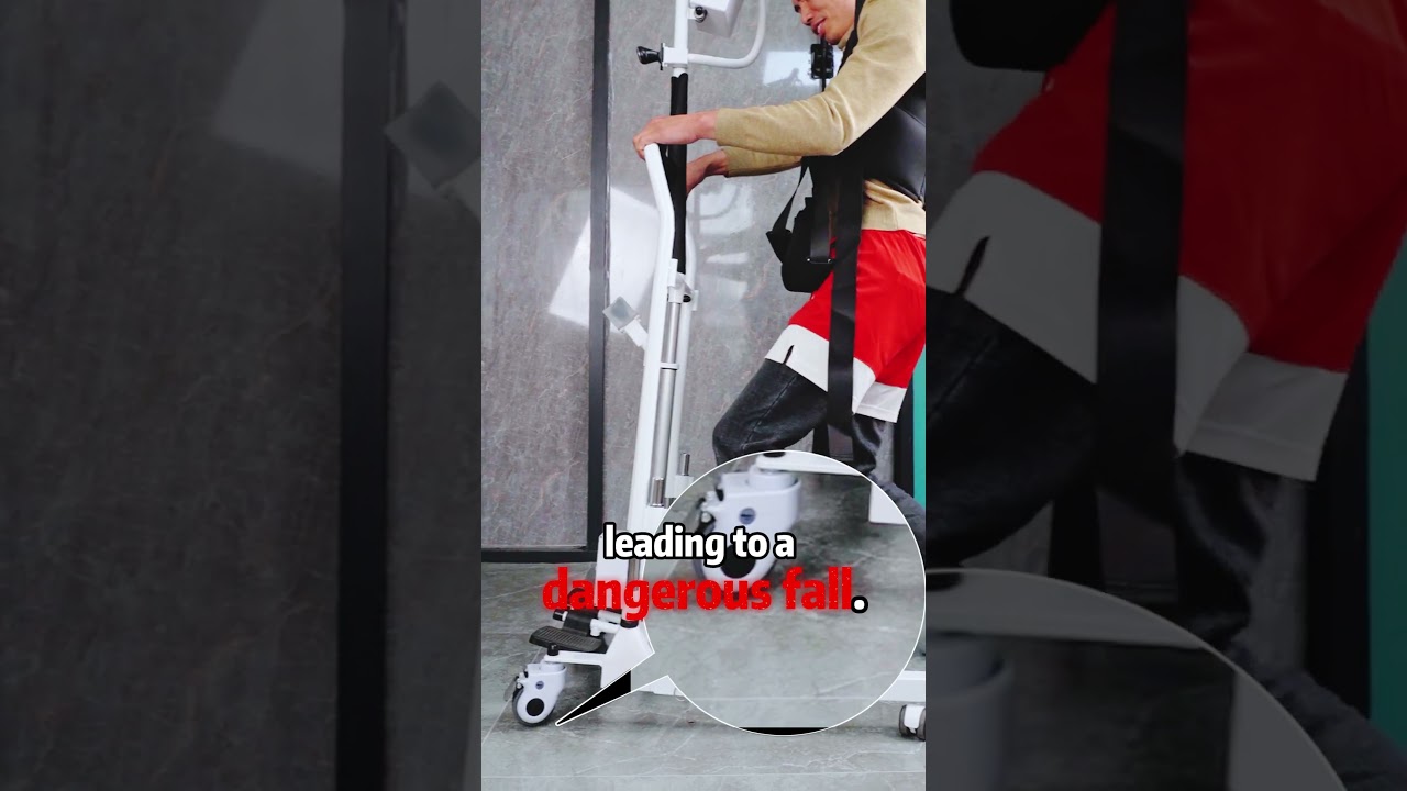 Patient Lift Transfer Chair with Sling for Elderly - Transfer Device for Home Care Use
