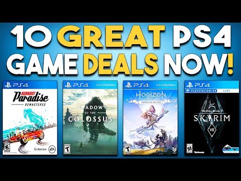 10 GREAT PS4 Game Deals Available NOW! Video