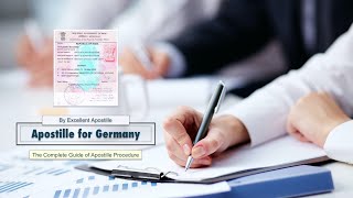 Apostille Procedure for Germany | Certificate Attestation