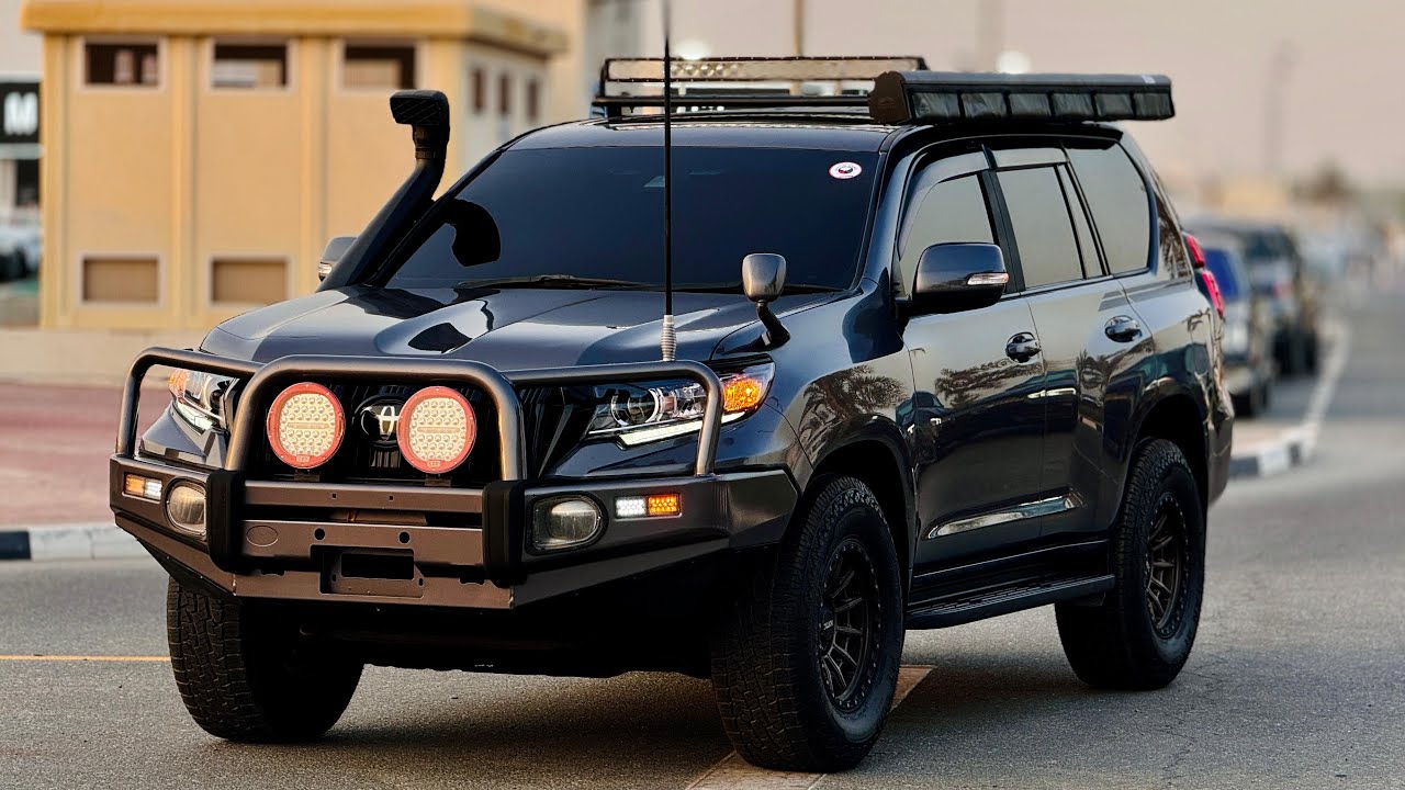 Toyota Prado FULLY OFF ROAD MODIFIED | AWNING CAMPING ROOFTOP RENT | RHD | 2.8L DIESEL | 2019 | SUNROOF video