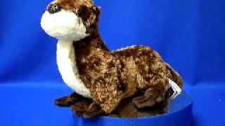 preview picture of video 'River Otter Plush Stuffed Animal at Anwo.com Animal World'