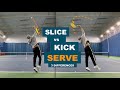 Slice vs Kick Serve - 3 Key Differences (TENFITMEN - Episode 181)