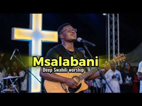 Msalabani Yalikwisha | Deep Swahili Worship Lyric Video