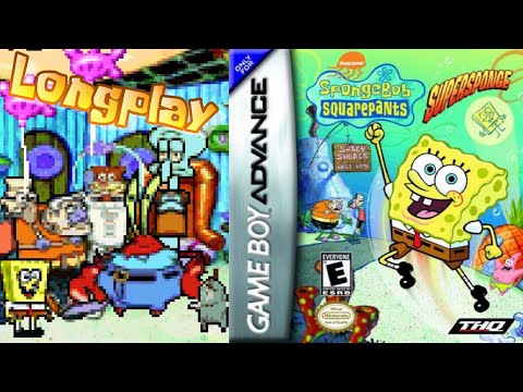 SpongeBob SuperSponge (GBA) - Longplay | 100% [4K]