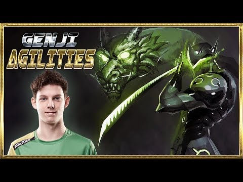 Agilities Best Genji Moments #3 - Overwatch Montage