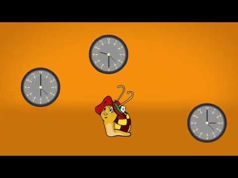 Die Uhr lesen | Lernen mit Monika Häuschen: Lernvideos für Kinder