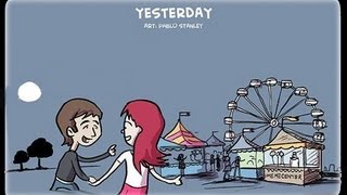 Neil Diamond- Yesterday (Lyrics in vid)