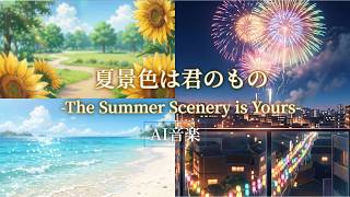 【AI音楽】夏景色は君のもの-The Summer Scenery is Yours-【夏BGM/ Summer Lofi】