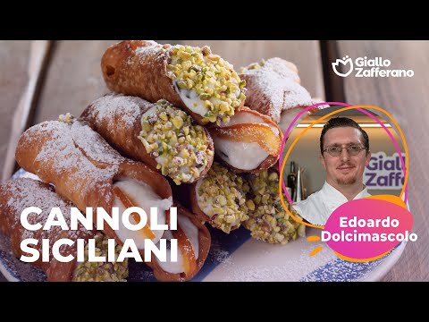 CANNOLI SICILIANI - RICETTA PERFETTA per un RISULTATO IRRESISTIBILE😋🤤🤍