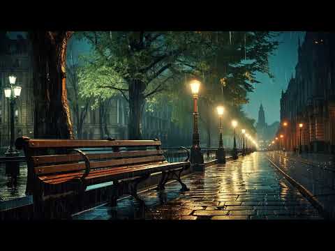 Música Relaxante com Sons de Chuva Alivia o Estresse, Cura para Transtornos de Ansiedade - Música para Dormir e Estudar