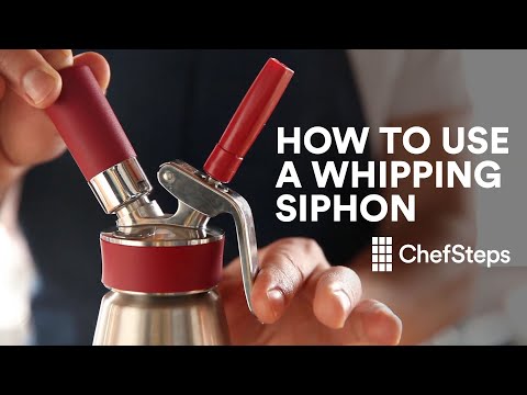 How to Use a Whipping Siphon