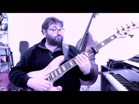 Federico Malaman - Videolino slap simpatia "Tutorial" :-))))  "Wooten Style"