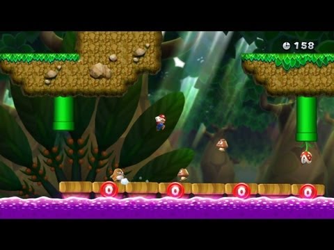 New Super Mario Bros. U -- Mole to Goal (Gold Medal)