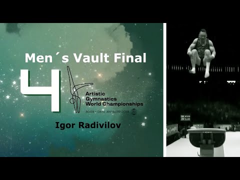 Antwerp 2023. 52nd FIG Artistic Gymnastics World Championships. 4th VT Final RADIVILOV Igor (UKR)