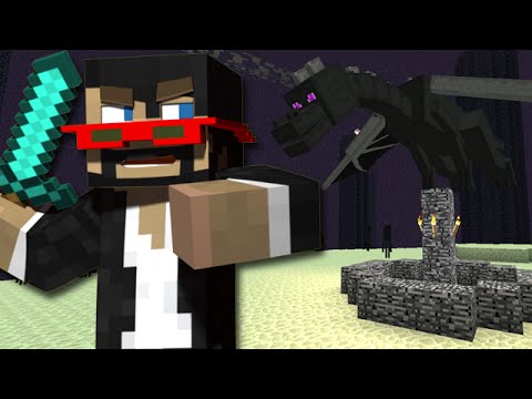 Minecraft: NEW ENDER DRAGON FIGHT! (1.9 Snapshot 15w31a - Part 2)