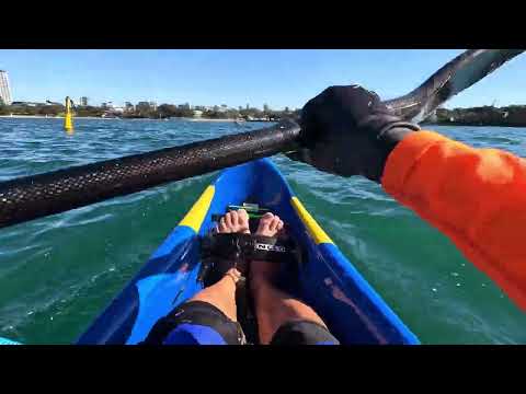 2024 Vaikobi Auckland King & Queen of the harbour - short surfski race