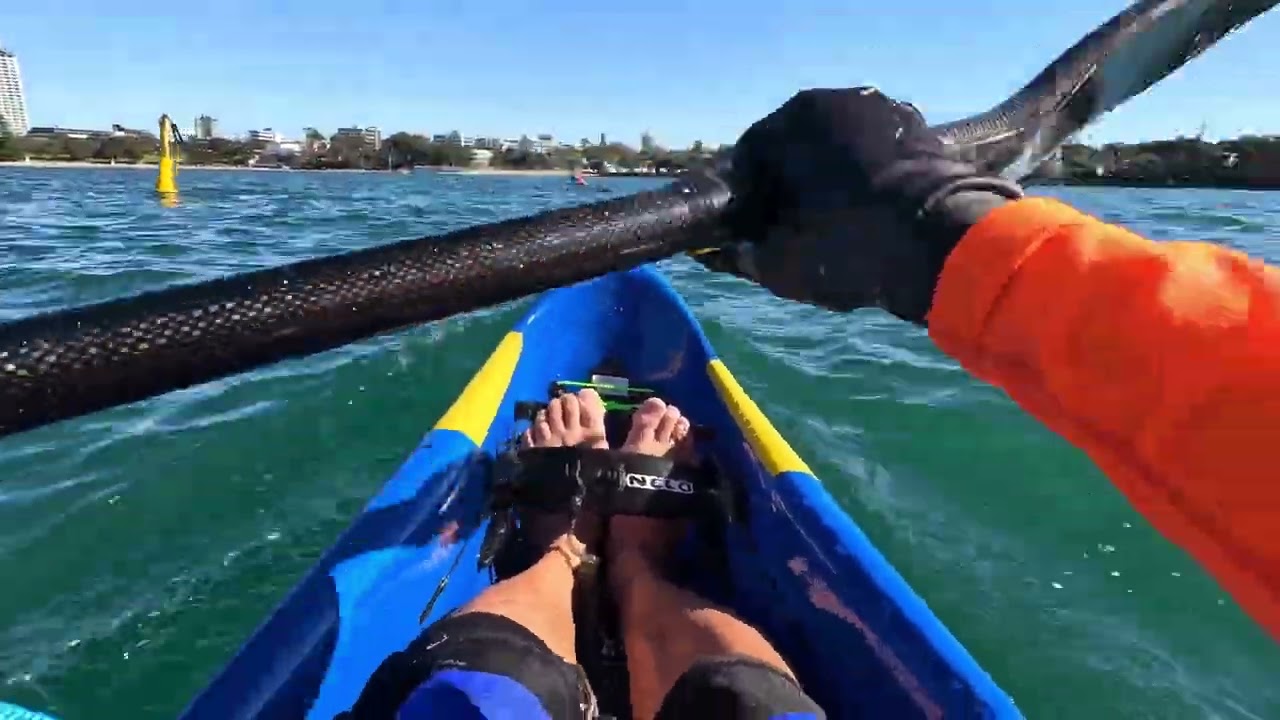 2024 Vaikobi Auckland King & Queen of the harbour - short surfski race