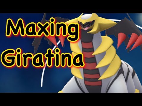Powering Up Giratina to Max Level