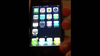 Unlocked iPhone 3G with USB and Wall Charger