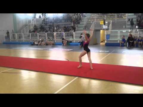 Gara CSEN CUP individuale Nicole Righetti alla corpo libero