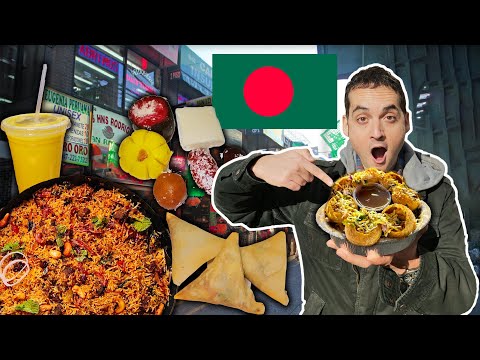 AMERICA'S Cheapest Street Food… That NOBODY Knows About! (Bangladeshi Food Crawl)