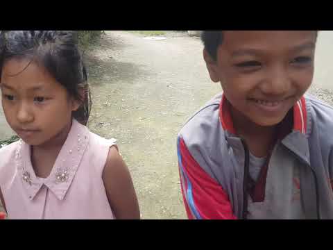 Chocolate race with Saral, Shreena and Riya