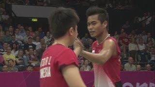 Ahmad & Natsir (INA) Wins Badminton Mixed Doubles Gold - London 2012 Olympics