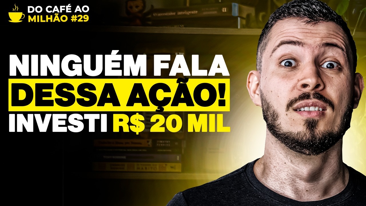 Café ao Milhão #29: Novo Banco na Carteira A Oportunidade que Ninguém Está Vendo!