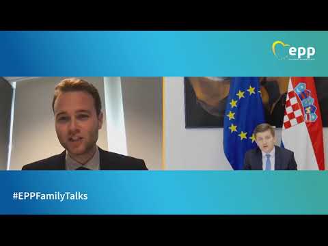 EPP Family Talks with focus on the Recovery Plan - Zdravko Marić