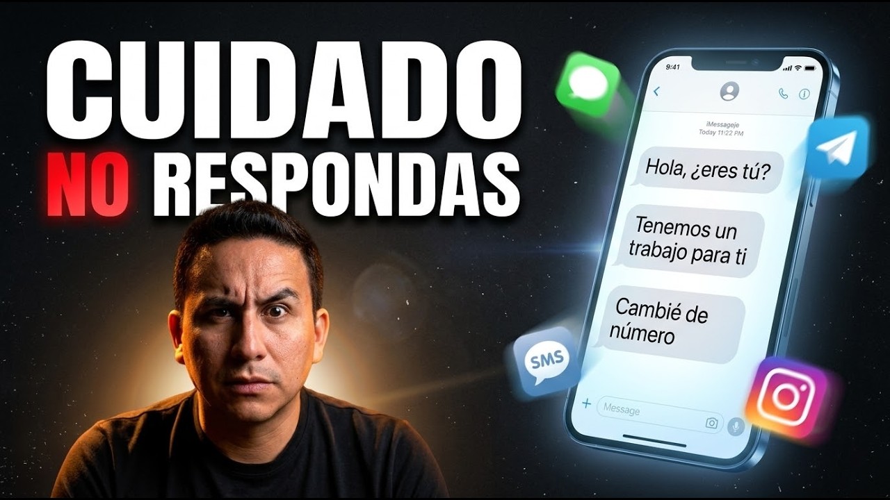 La ESTAFA que empieza con un simple MENSAJE