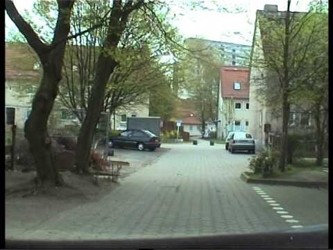 Fahrt durch Hamburg-Horn am Ostersonntag 2000.