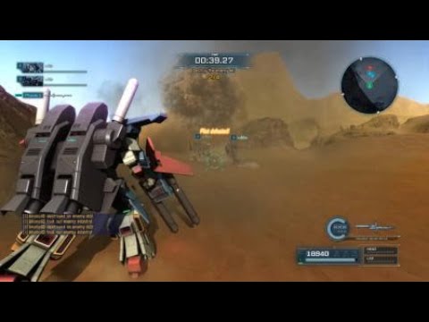 MOBILE SUIT GUNDAM BATTLE OPERATION 2: zz gundam head mega beam cannon clip 7