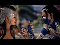 Sindel Vs Kitana Intros MK1