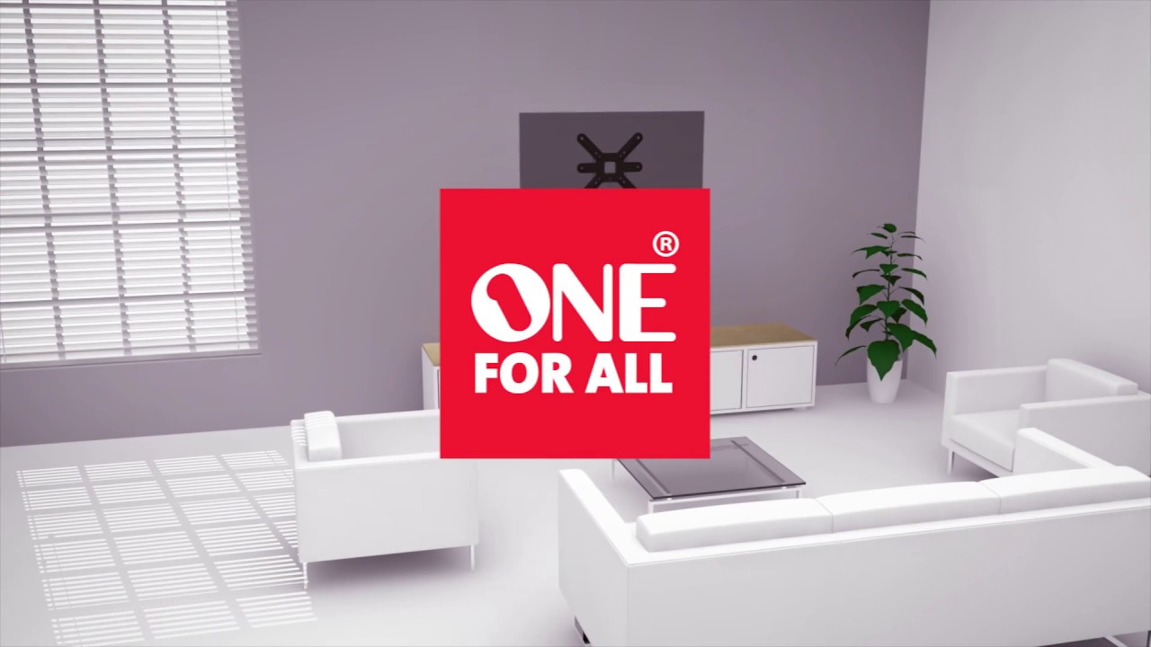 One For All Supports mural Flat Ultraslim VESA 200x200