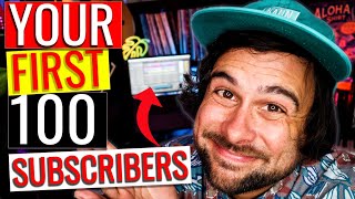 Your First 100 SUBSCRIBERS On YouTube FAST!!! | 5 STEPS | What No One Tells PRODUCERS And MUSICIANS…
