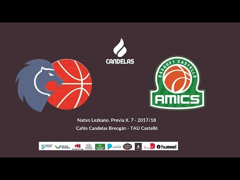 Natxo Lezkano RP previa Cafés Candelas Breogán - TAU Castelló 2017/18