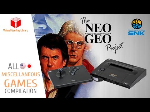 All NeoGeo AES Miscellaneous Games Compilation - Home Console Version - Every Game (US/JP)