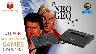 All NeoGeo AES Miscellaneous Games Compilation - Home Console Version - Every Game (US/JP)